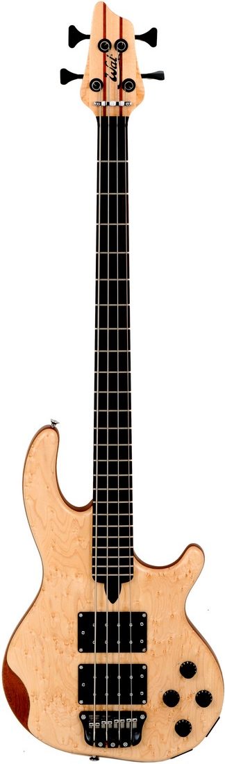 Mk3 with birdseye maple facings and an ebony fingerboard (no face dots).