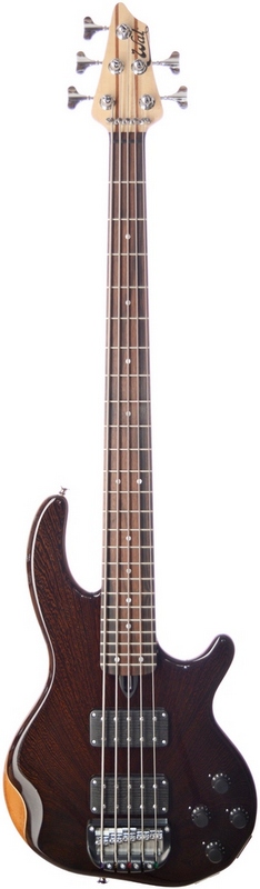 5-string Mk3 with wenge facings, a clear gloss finish and a rosewood fingerboard.