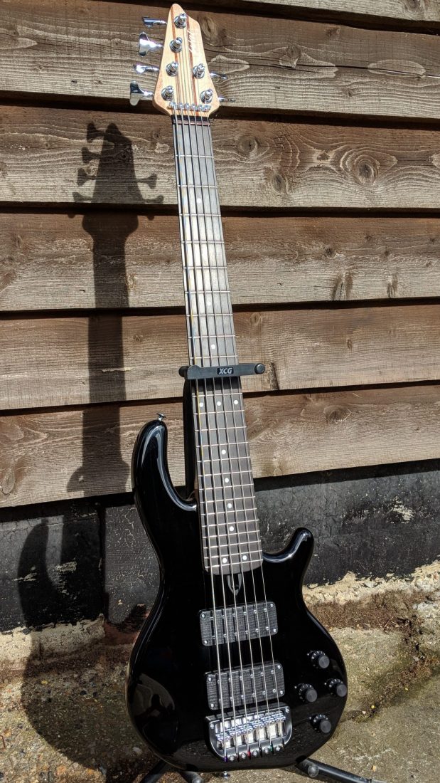 6-string Mk3 with gloss black body and clear gloss neck.