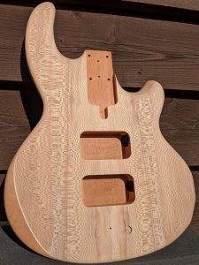 Lacewood facings - no lacquer